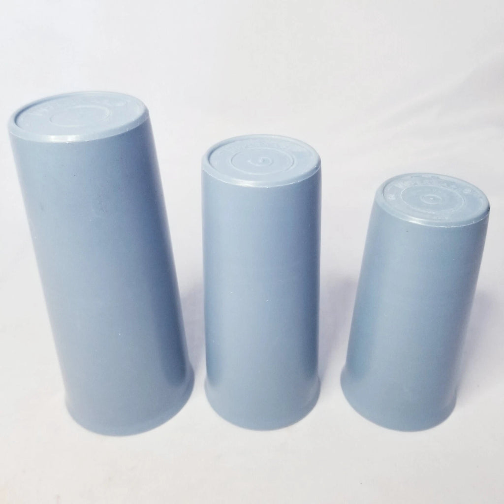 Set of 3 Tupperware Nesting Tumblers Blue Cups 107-33 / 115-6 / 116-11 | eBay