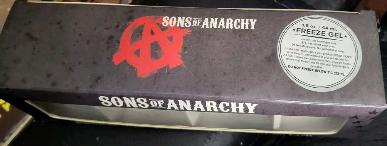 Sons Of Anarchy Freeze Gel Minicups Shot glasses 1.5 Oz Biker Collectables | eBay