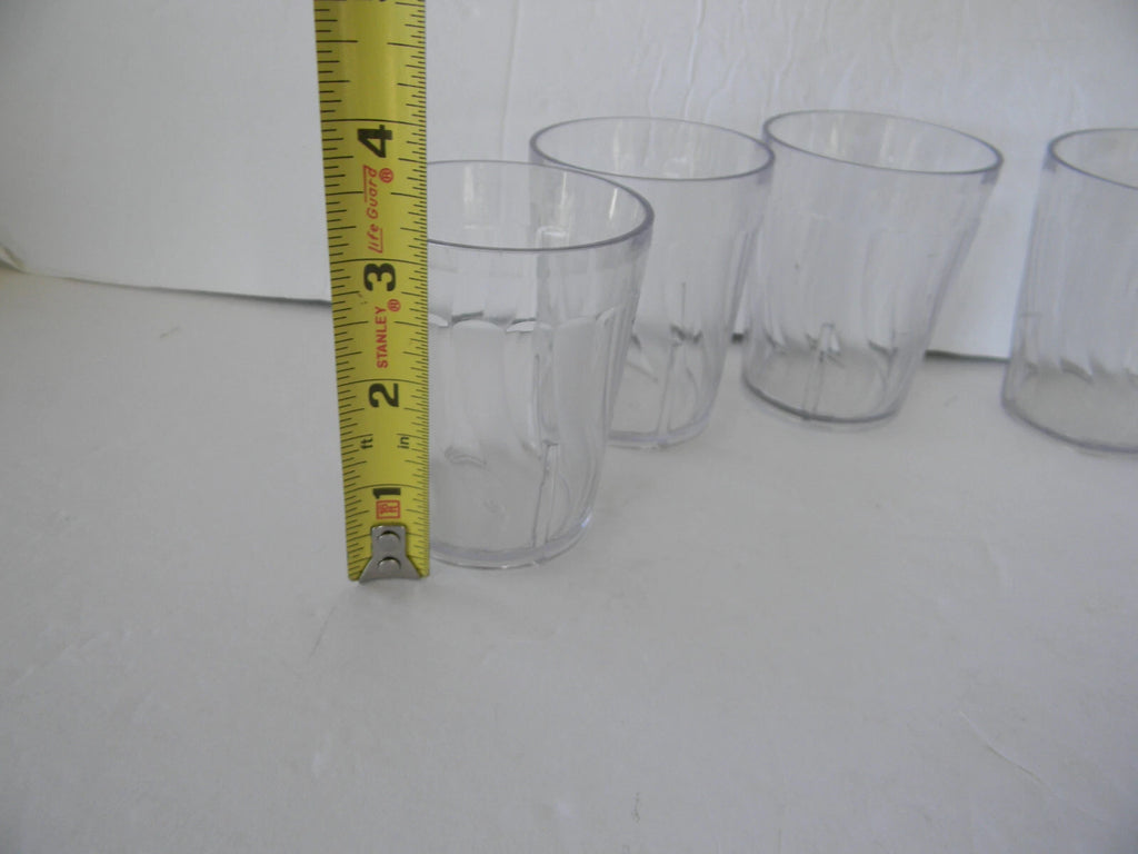 NEW DINEX DX4GC607 CLEAR PLASTIC 6 OZ SWIRL TUMBLER SET OF 6 | eBay