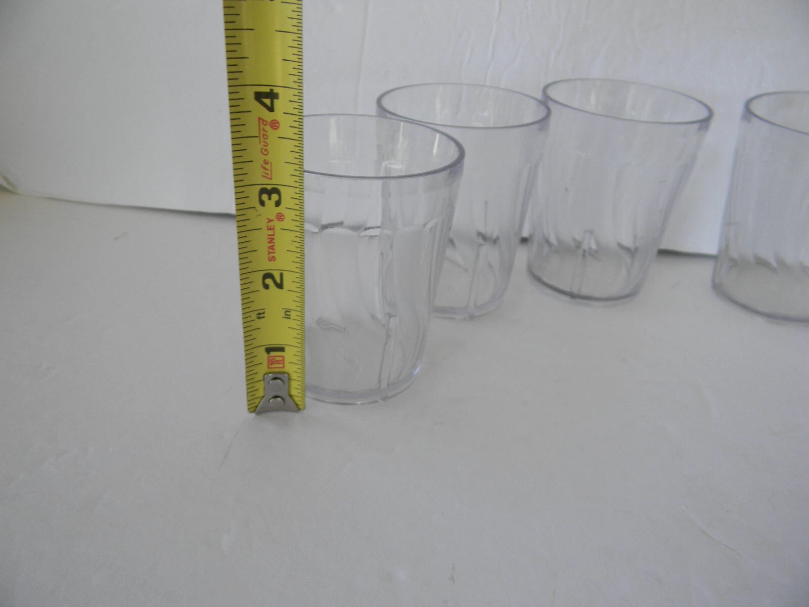NEW DINEX DX4GC607 CLEAR PLASTIC 6 OZ SWIRL TUMBLER SET OF 6 | eBay