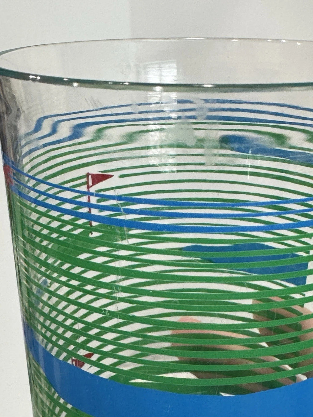 RARE 1985 Edgar Watkins MCM GOLF Acrylic Tumblers by Thermo-Serv Set / 4 | eBay