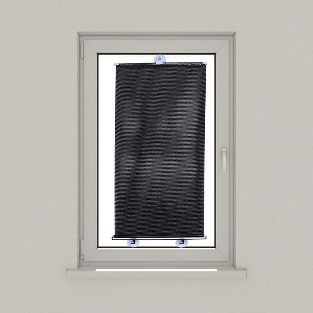 2 Pack Roller Blinds Blackout Curtains Suction Cup Sunshade Travel Baby Cups | eBay