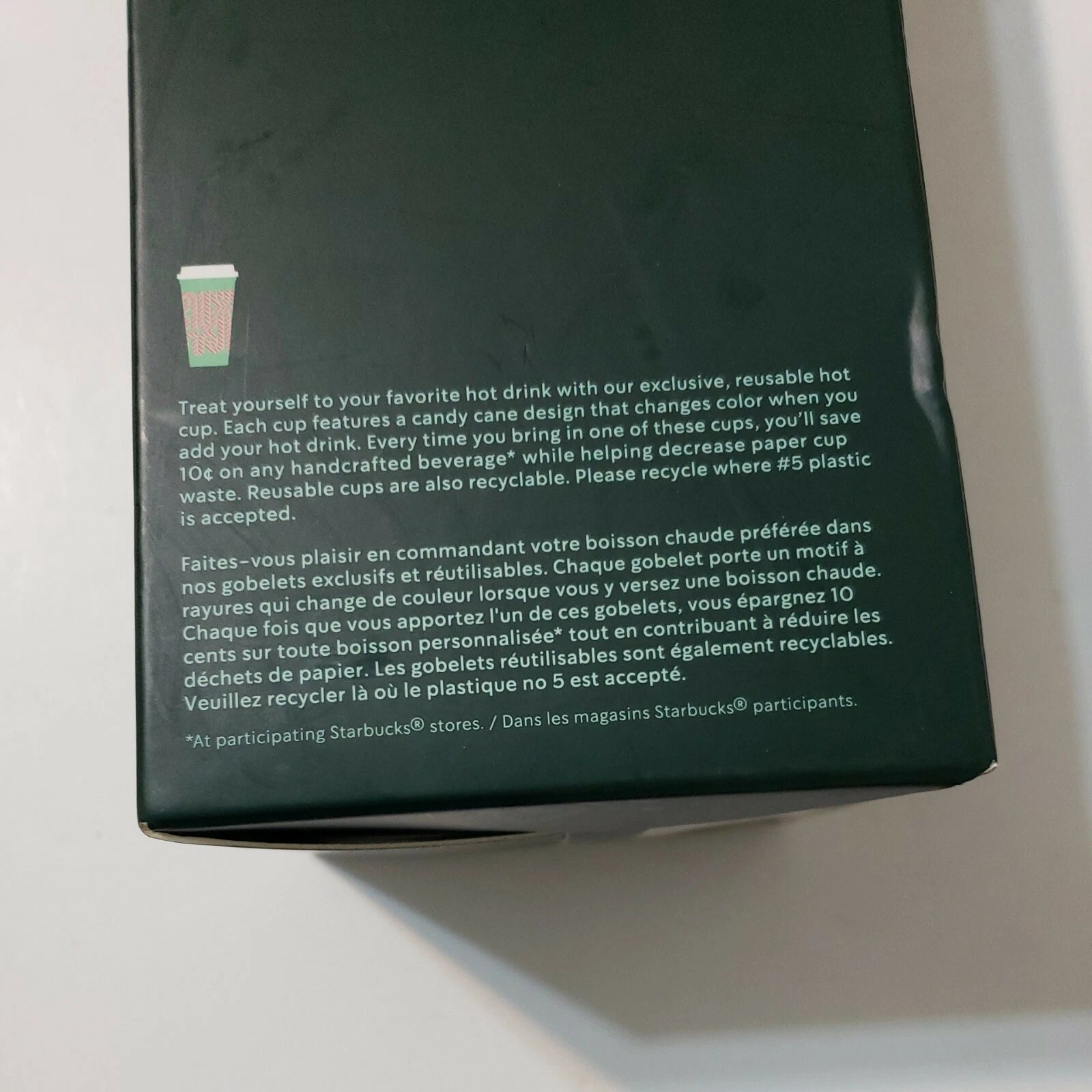 Starbucks Color Changing Candy Canes Reusable Hot Cups Holiday 2020 | eBay