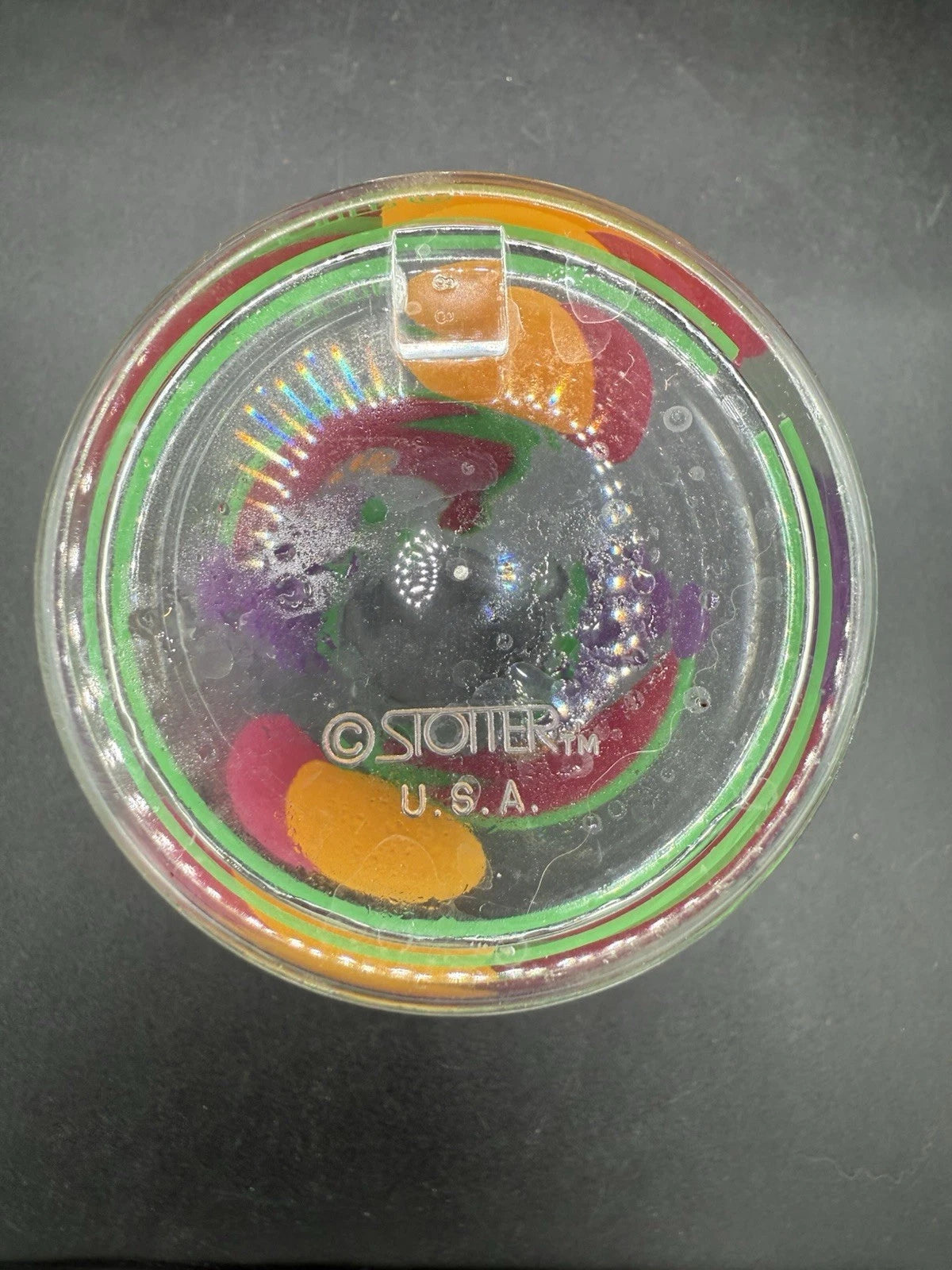 Set of 6 Stotter Mid-Century Plastic Fruit Glasses Vintage 16oz 60s Style MCM | eBay