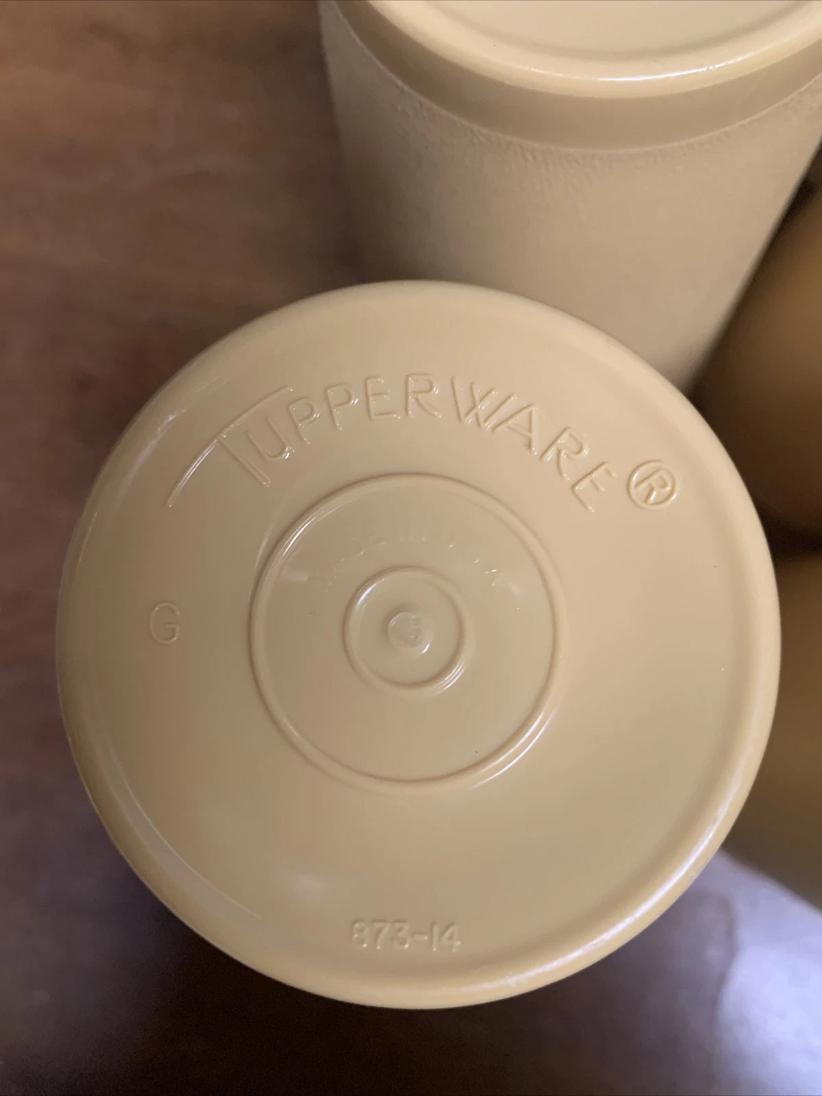 Vintage Tupperware Harvest Gold Tumblers 873-14 Set of 6 Excellent Condition | eBay