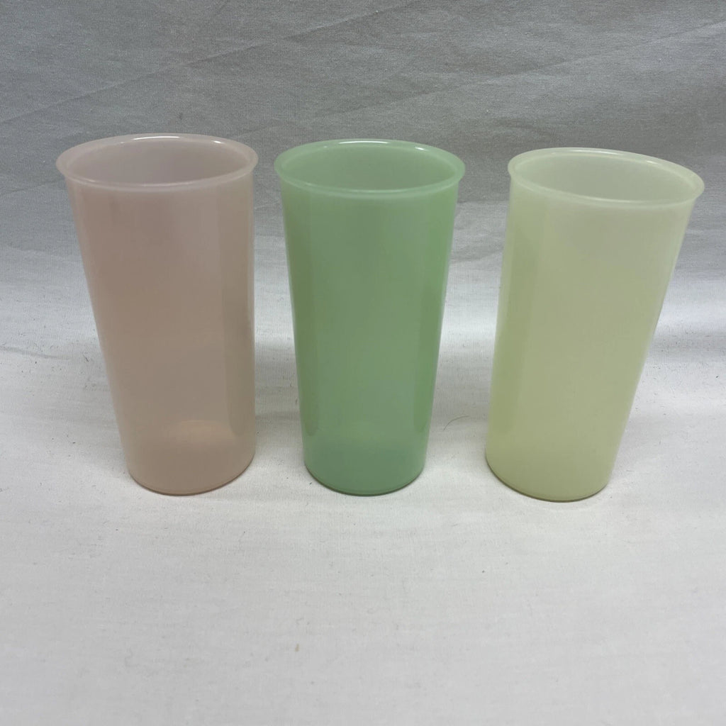 Vintage Tupperware Drinking Cups 1954 #117 Lot Of 3 | eBay
