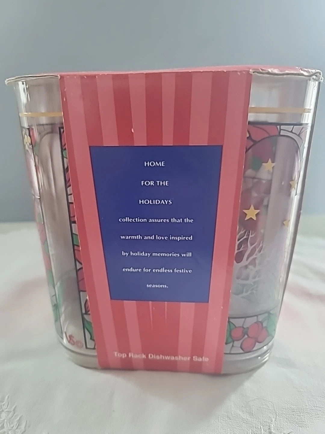 Vintage Christmas Poinsettia Acrylic Tumblers 20oz Thermo-Serv USA Set of 4 NEW | eBay