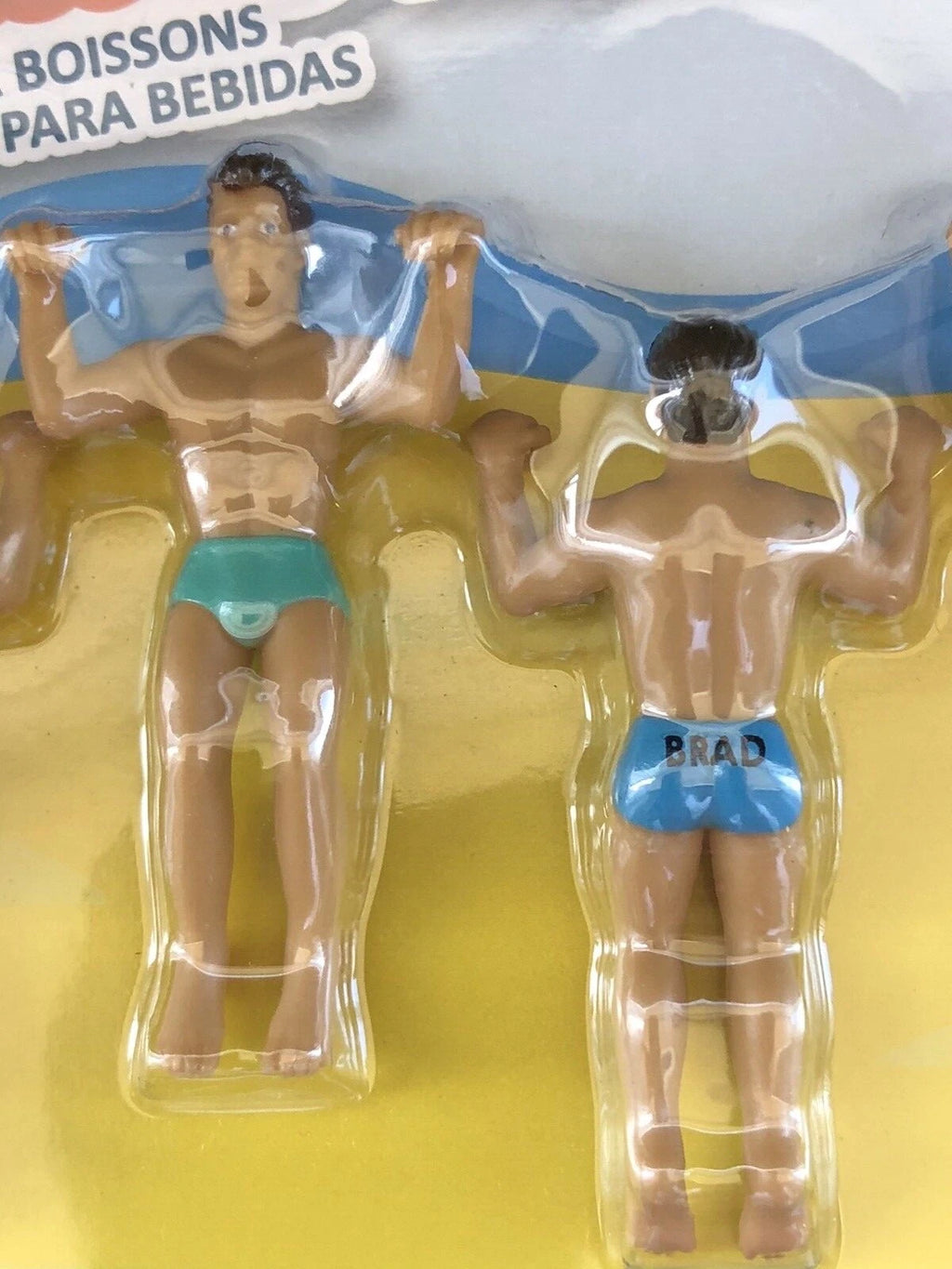 The Original Drinking Buddies Novelty Bosom Buddies Drink Markers Set Of 6 NIP | eBay