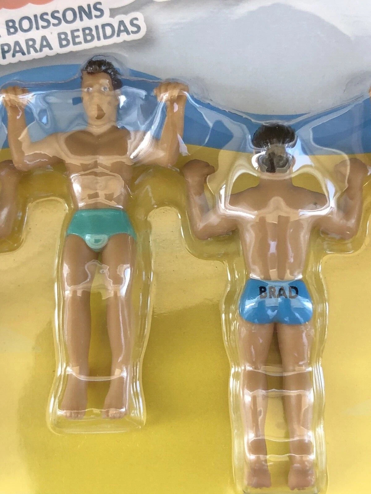 The Original Drinking Buddies Novelty Bosom Buddies Drink Markers Set Of 6 NIP | eBay