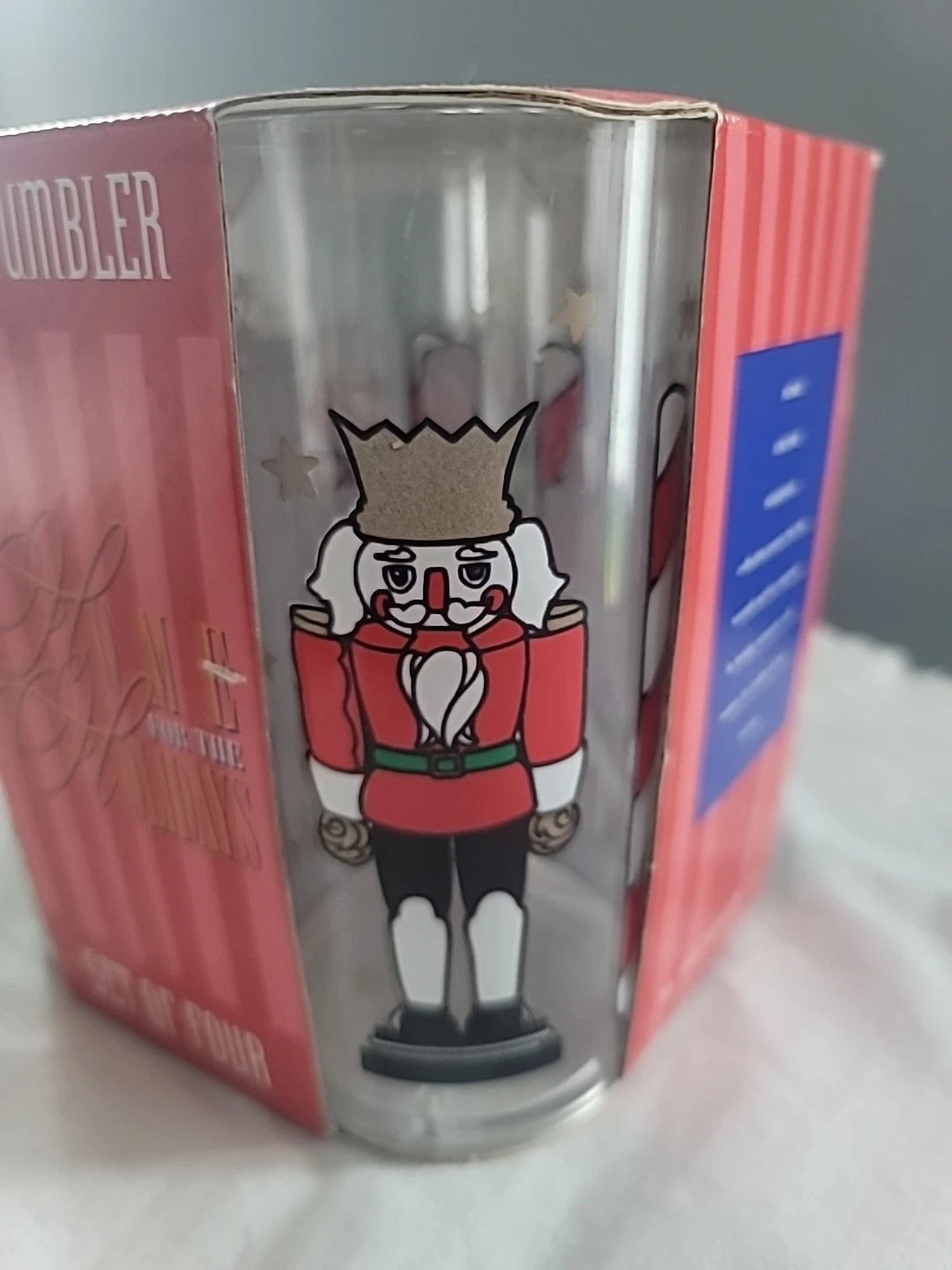 Vintage Christmas Nutcracker Acrylic Tumblers 20oz. Thermo-Serv USA Set of 4 NEW | eBay