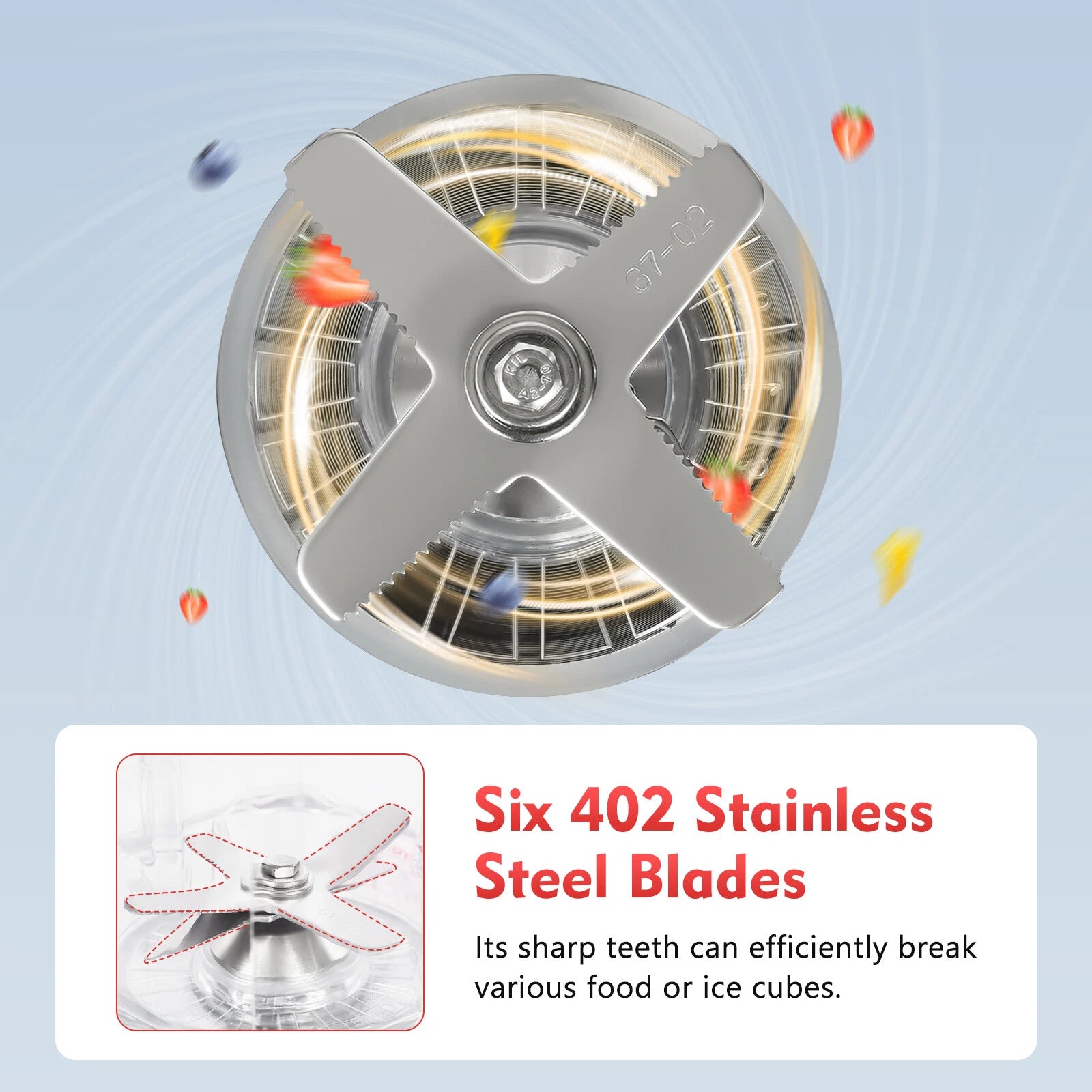 Professional 2200W 3HP 2L Blender Heavy Duty Commercial Blender Mixer Juicer | eBay