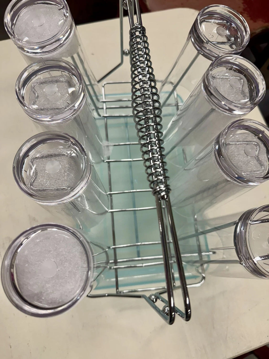 Pike Ridge Acrylic Drinking Cups - Set of 8 Includes Stainless Drink Caddy | eBay