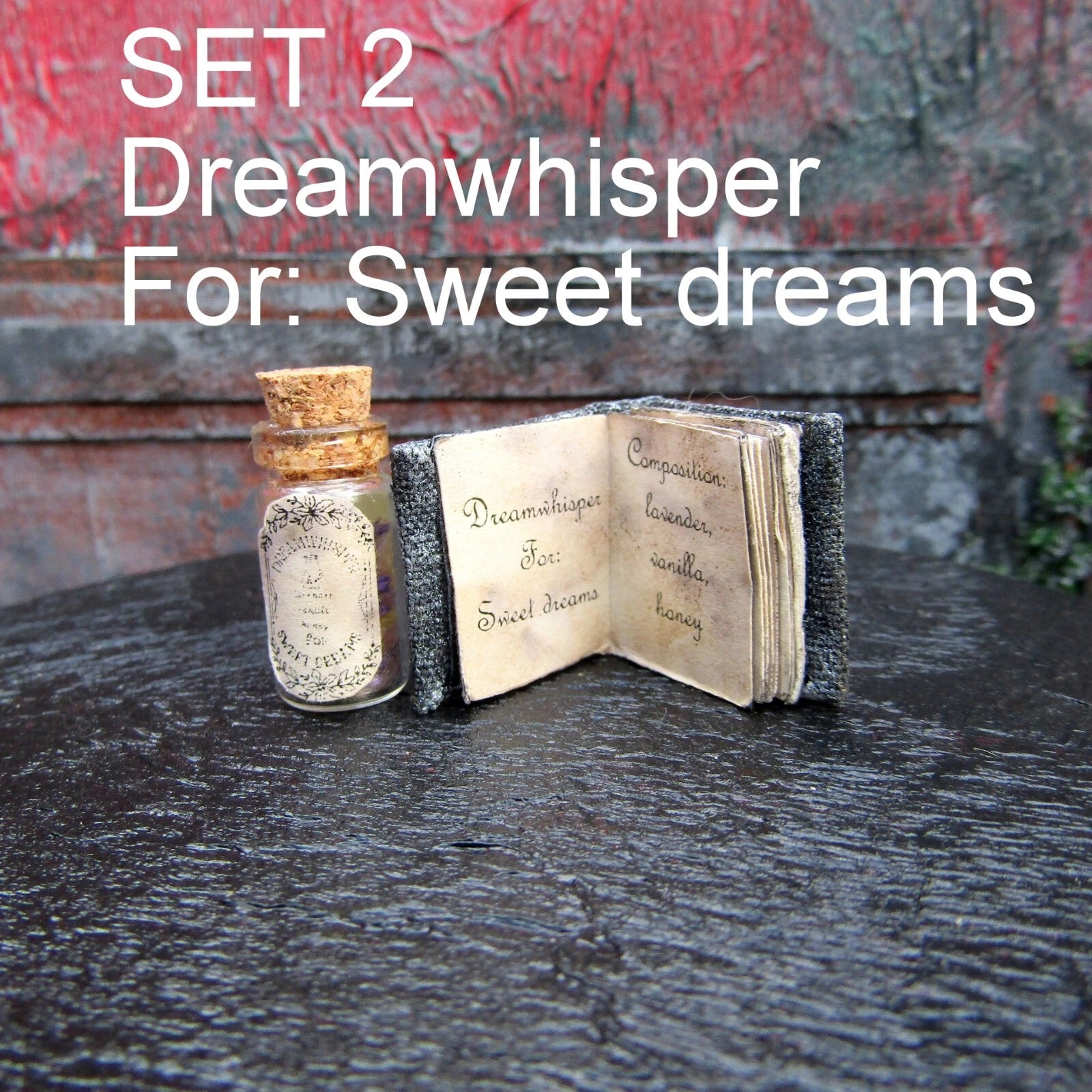 SET Dollhouse miniature Halloween Book and Potion Witch fairy accessory 1/12 1/6 | eBay