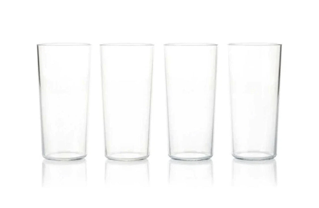 New 14oz Tupperware Clearly Elegant Acrylic Tumblers Set of 4 New! | eBay