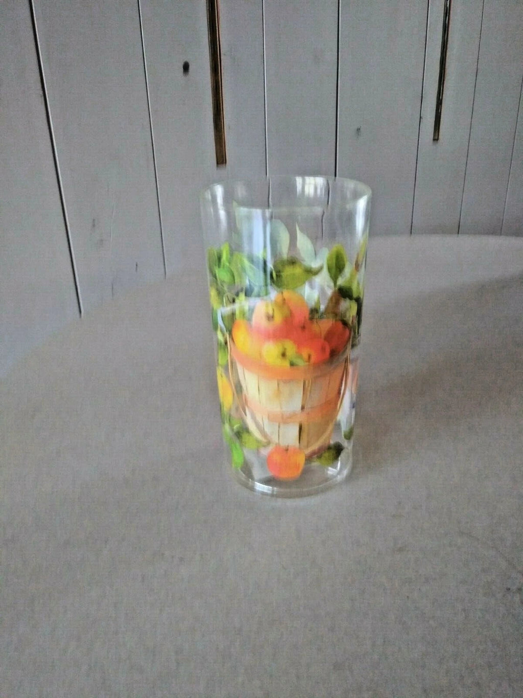 Keller Charles Phila PA Made exclusively Twelve Glasses Unique Fruit Design New | eBay