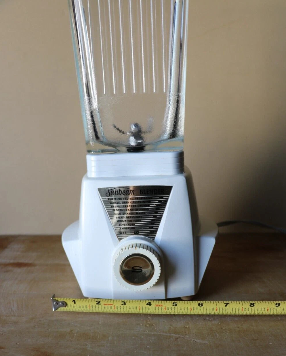 Sunbeam Automatic Blender Model BL. PAT. PENDING w/ Owners Manual Vintage | eBay