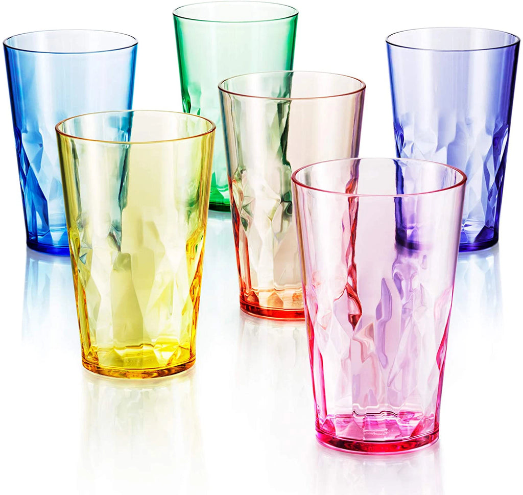 SCANDINOVIA - 19 oz Unbreakable Premium Drinking Glasses - Set of 6 - Tritan Pla | eBay