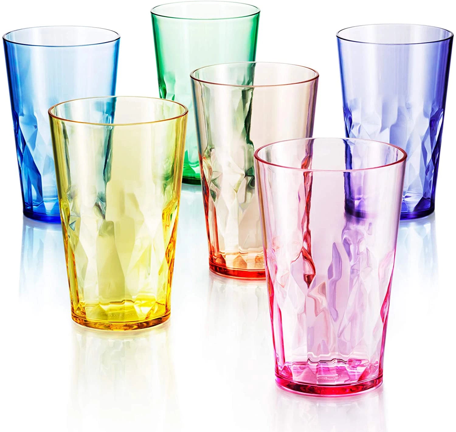 SCANDINOVIA - 19 oz Unbreakable Premium Drinking Glasses - Set of 6 - Tritan Pla | eBay