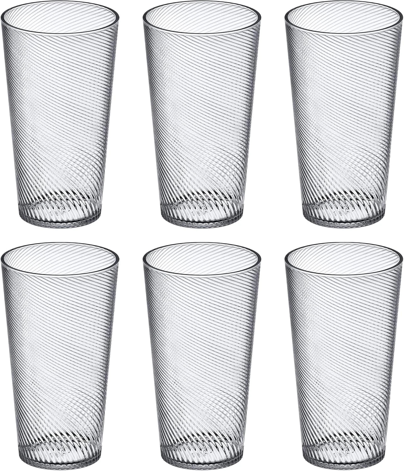 Amazing Abby Breeze - 30-Ounce Plastic Tumblers (Set of 6), All-Clear Reusable C | eBay