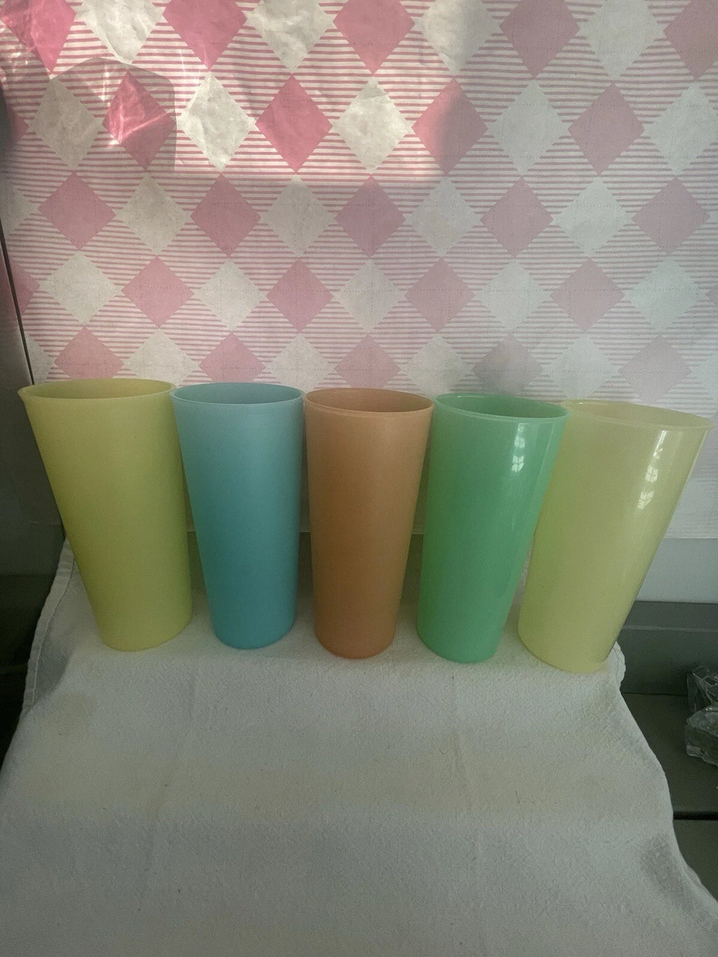 6 1/2” Tupperware Glasses-Five | eBay