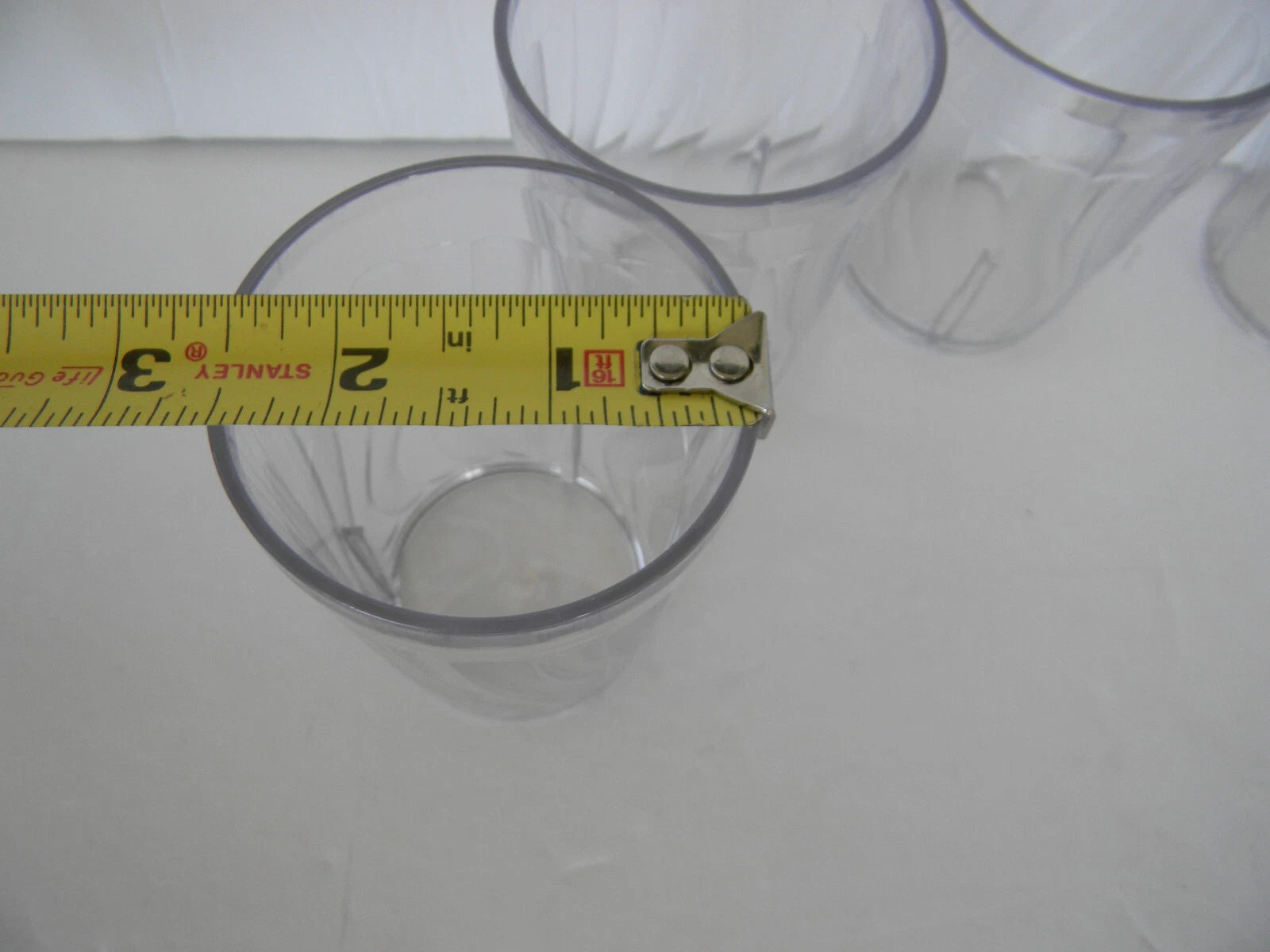 NEW DINEX DX4GC607 CLEAR PLASTIC 6 OZ SWIRL TUMBLER SET OF 6 | eBay