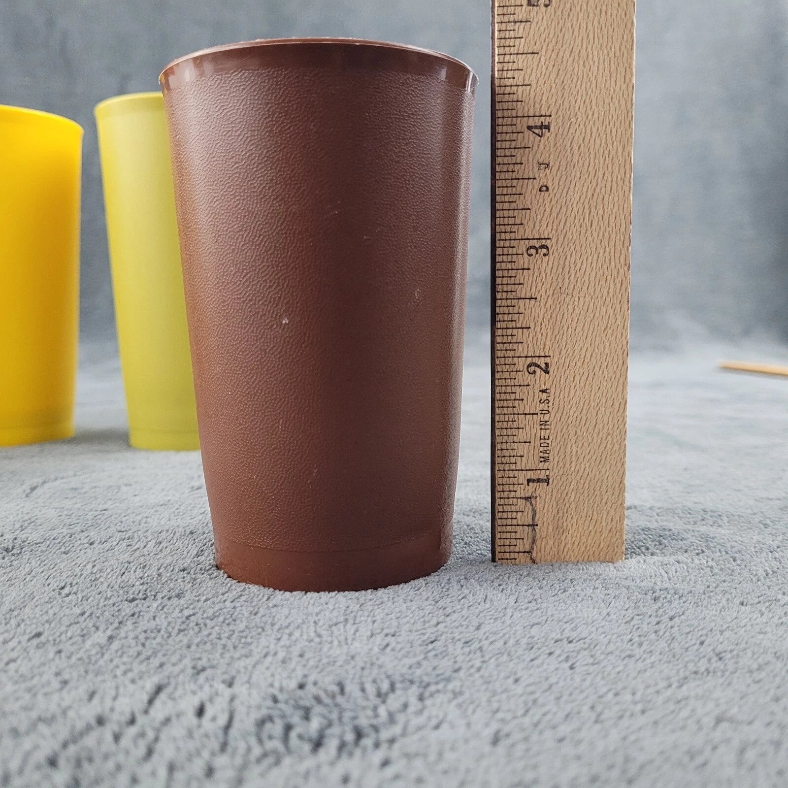 Vtg Tupperware Tumbler Cups 1970s Set of 8 Harvest Colors 4-12 oz 2-8oz 2-6oz | eBay