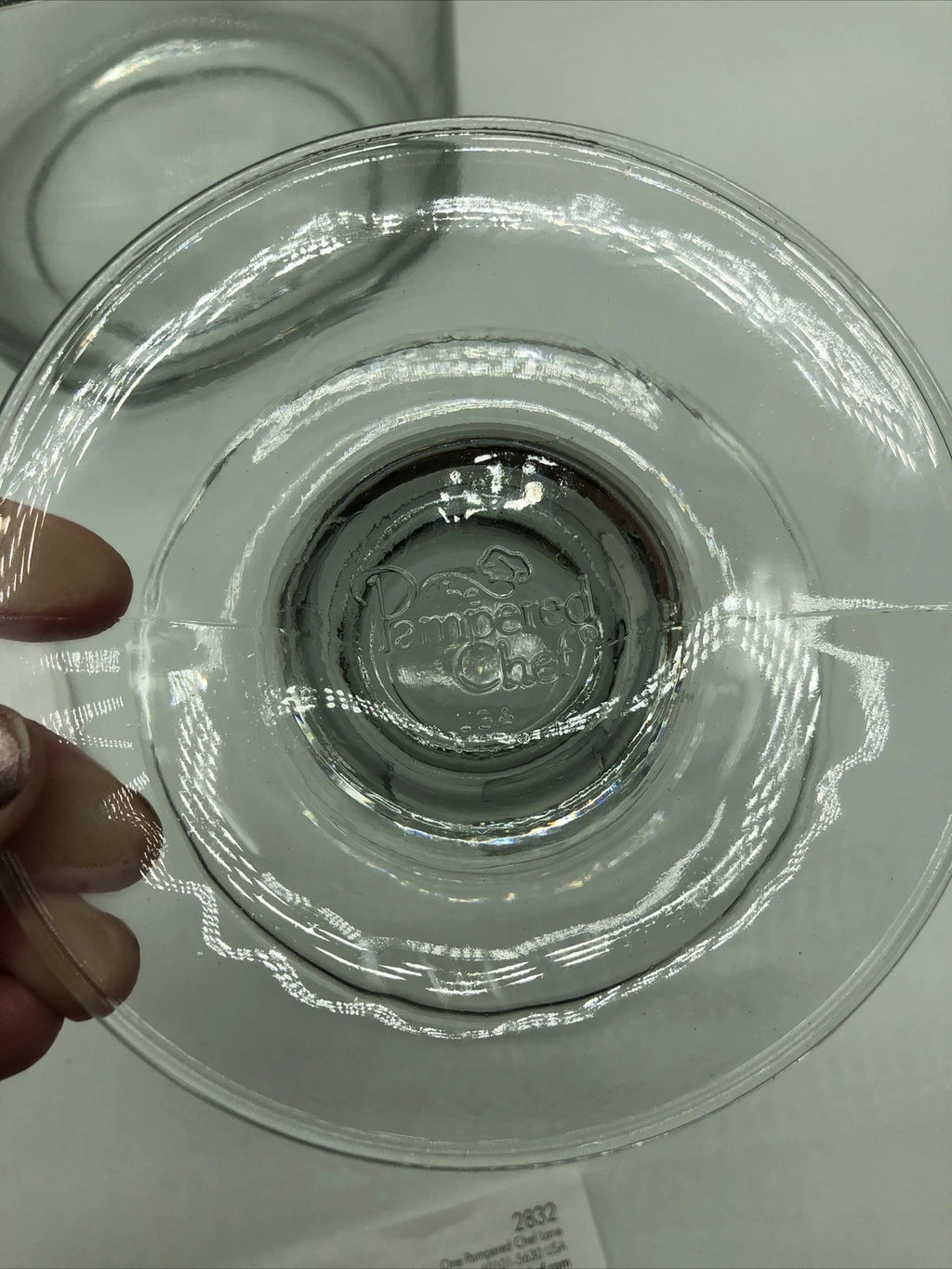 The Pampered Chef Glass Trifle Bowl #2832 Lid & Stand 15 Cup Capacity Retired | eBay