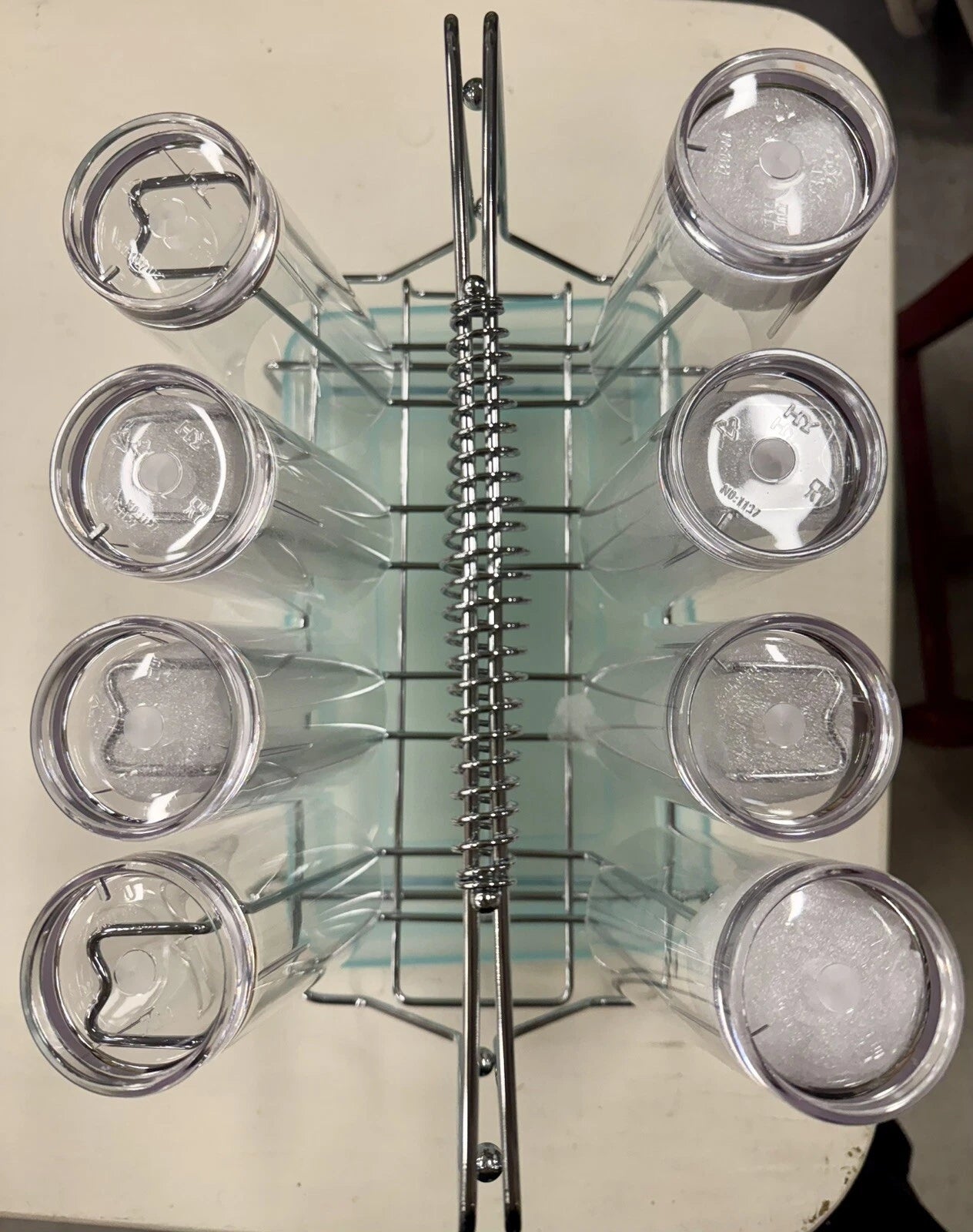Pike Ridge Acrylic Drinking Cups - Set of 8 Includes Stainless Drink Caddy | eBay