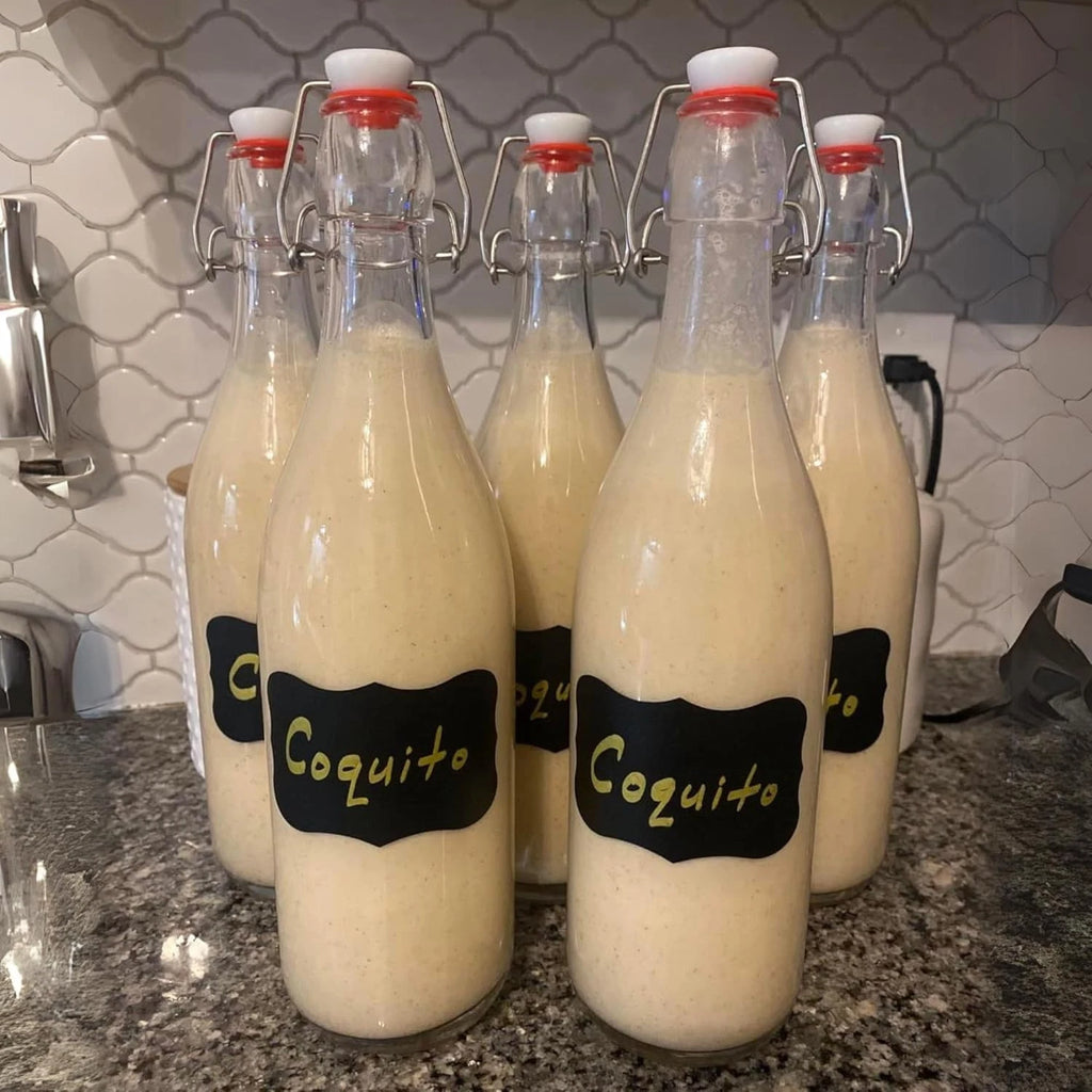 Swing Top Glass Bottles [1 Liter / 33 fl. oz.] [Pack of 6] Set 6, Clear | eBay