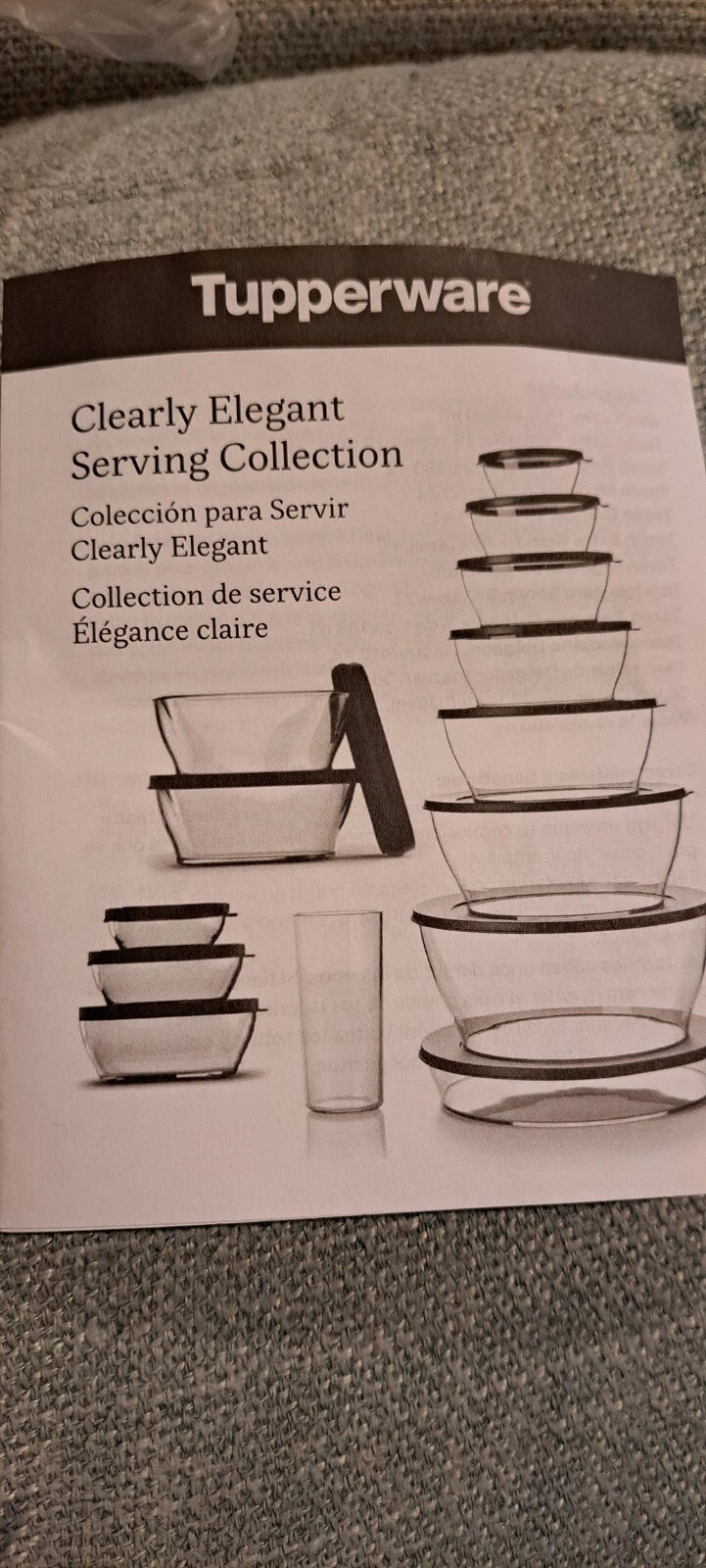 Tupperware Clear Tumblers 14 oz. 8520A Set of 4 Glasses New Clearly Elegant | eBay