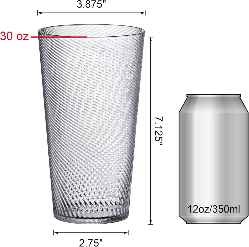 Amazing Abby Breeze - 30-Ounce Plastic Tumblers (Set of 6), All-Clear Reusable C | eBay