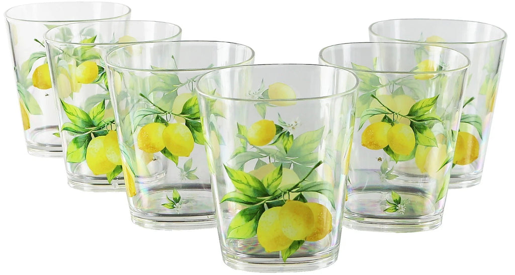 Acrylic Drinkware, Set of 6 | eBay