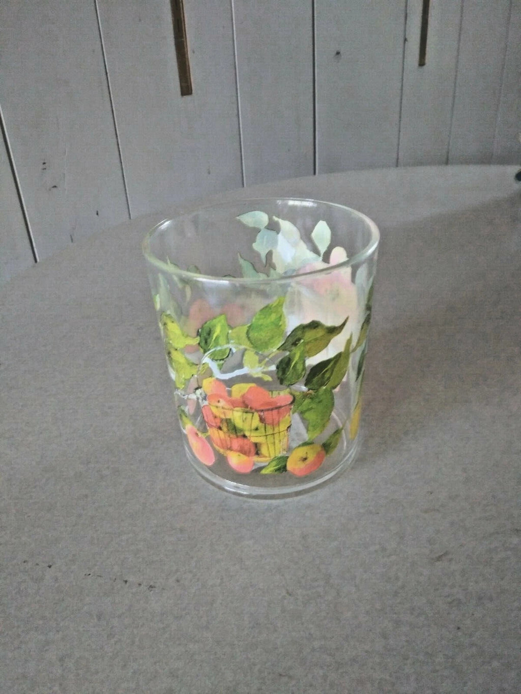 Keller Charles Phila PA Made exclusively Twelve Glasses Unique Fruit Design New | eBay