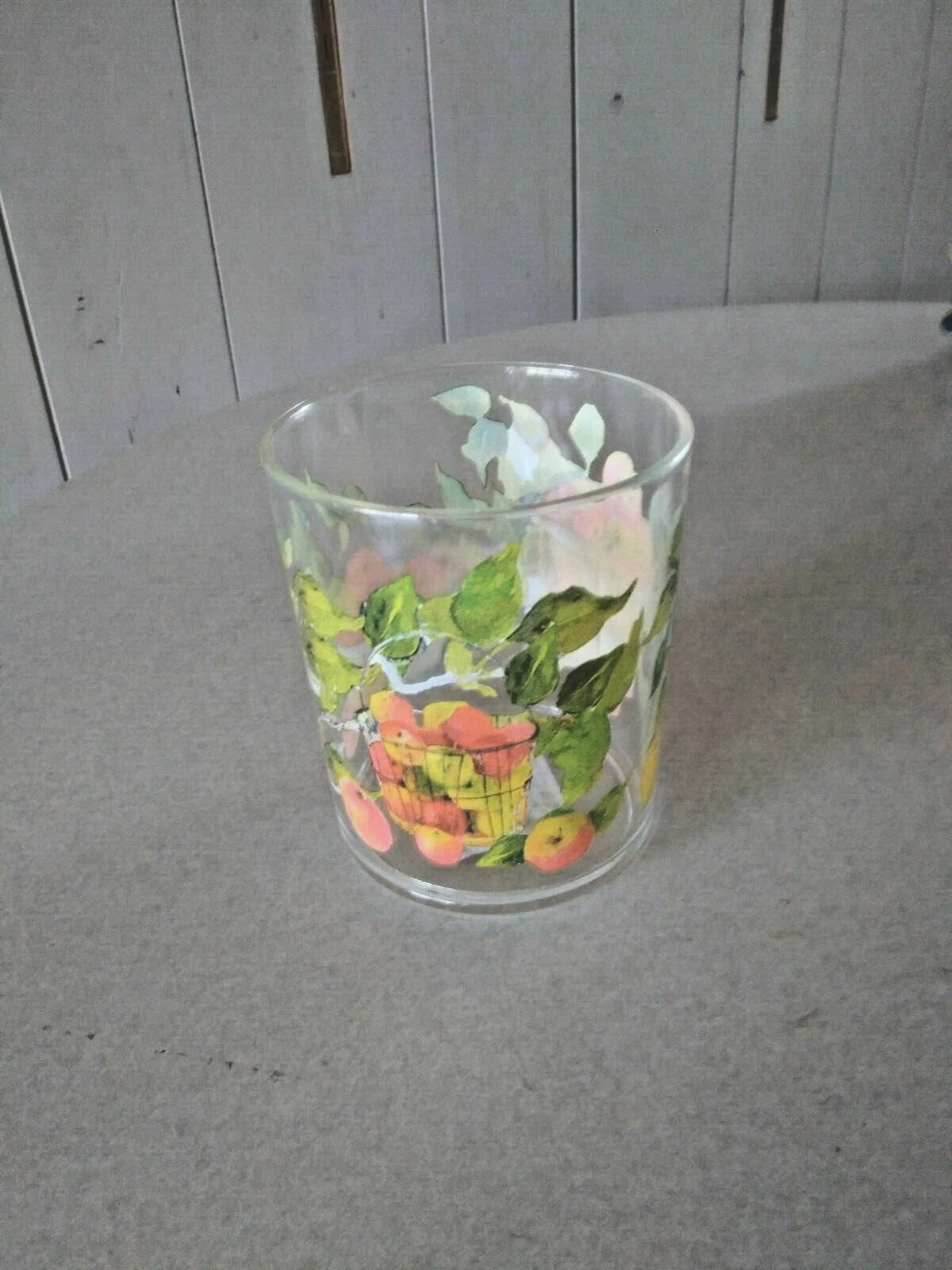 Keller Charles Phila PA Made exclusively Twelve Glasses Unique Fruit Design New | eBay