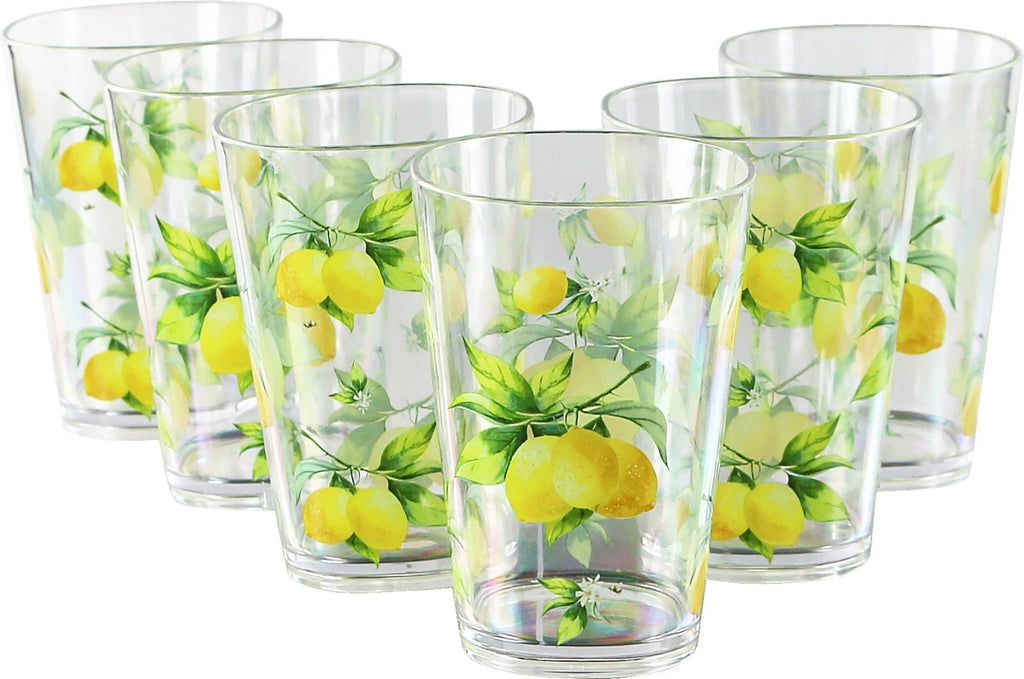 Acrylic Drinkware, Set of 6 | eBay