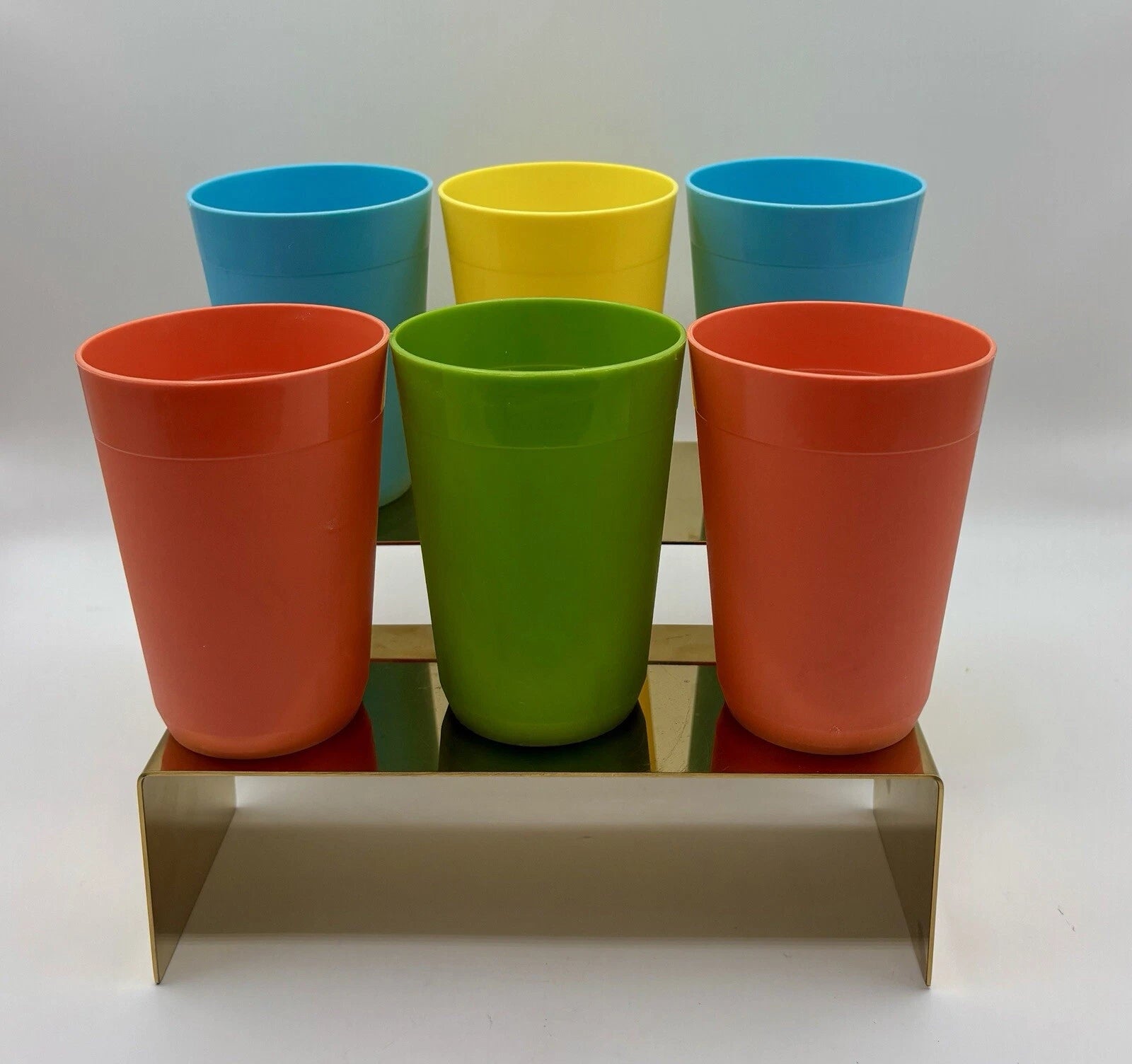 Set Of 6 Vintage MCM Tumbler Glasses | eBay
