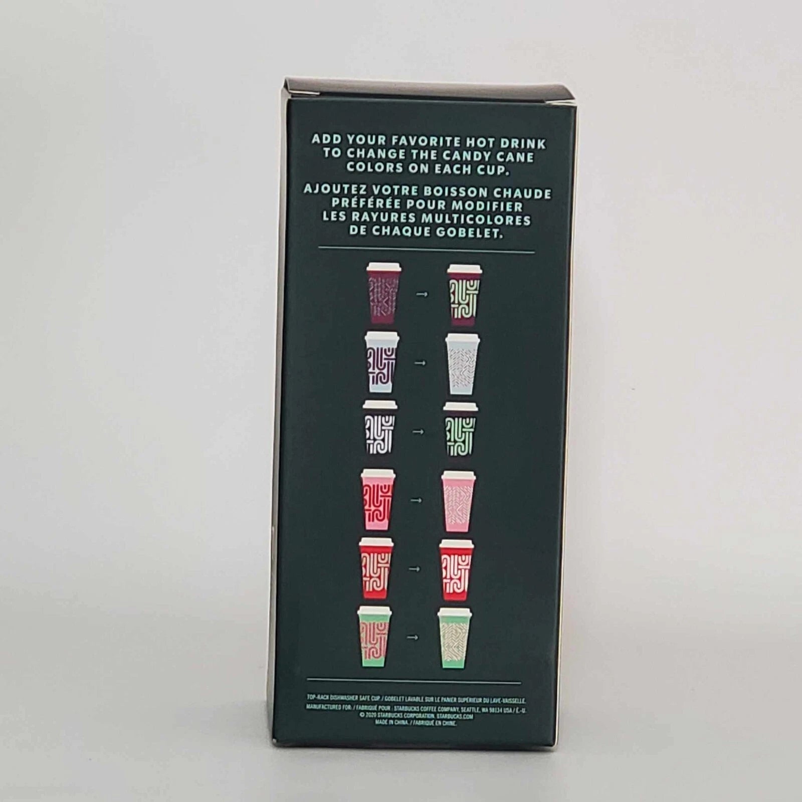 STARBUCKS Holiday 2020 6 Reusable Color Changing Hot Cups 16oz-NEW | eBay