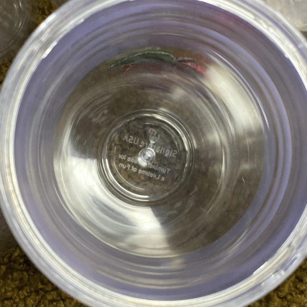 VTG Signature USA Tumblers Butterfly Loon Ladybug Pineapple Apple Patch LOT 6 | eBay