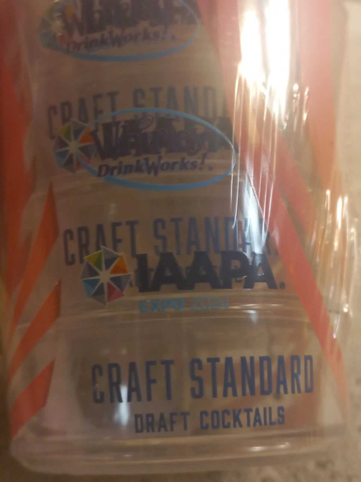 Whirley Drink Works Set Of 6 Plastic Tumblers Cocktail Glasses Rollercoaster... | eBay