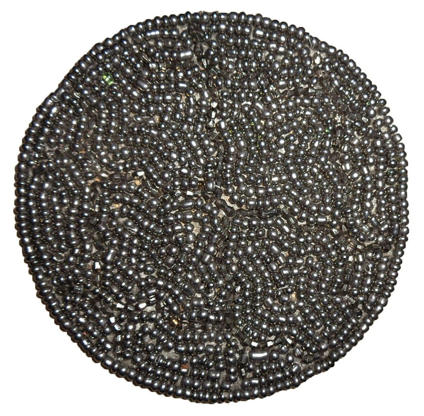 Wedding Coaster set of 6 drink coasters Handmade grey beads hand beaded gift | eBay