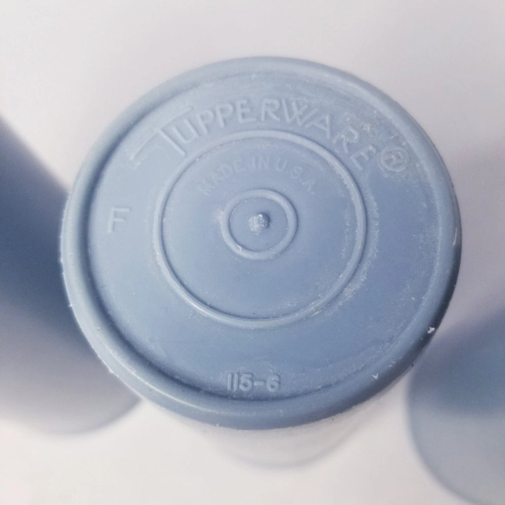Set of 3 Tupperware Nesting Tumblers Blue Cups 107-33 / 115-6 / 116-11 | eBay
