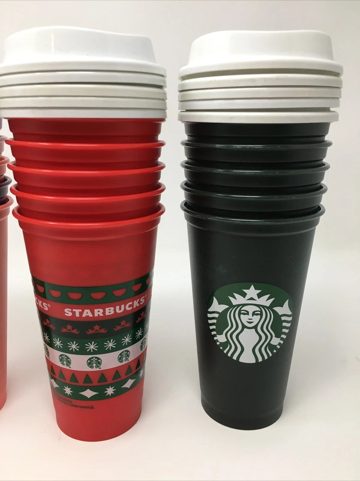 15 Starbucks Reusable Hot Cups W/ Lids | eBay