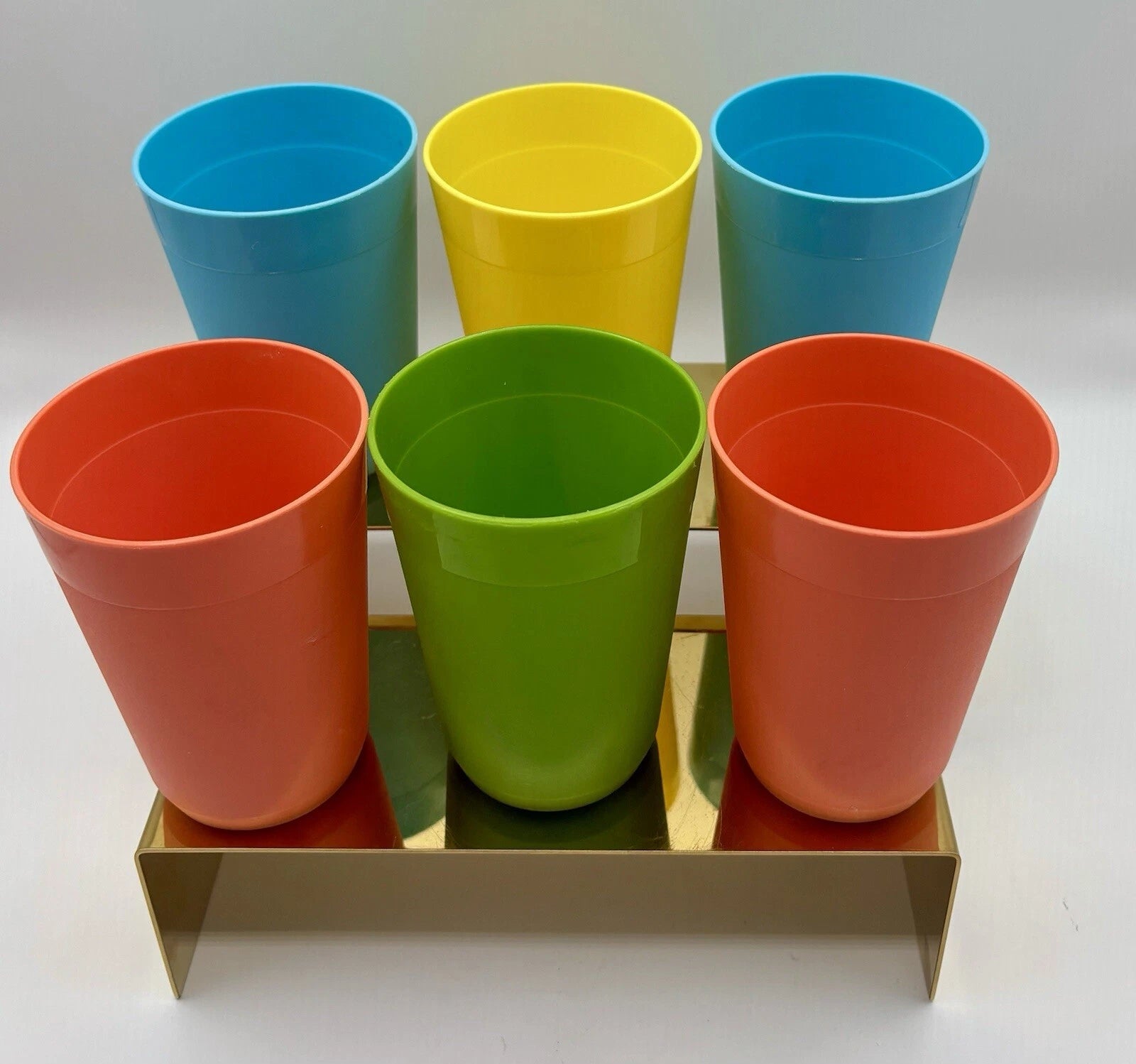 Set Of 6 Vintage MCM Tumbler Glasses | eBay