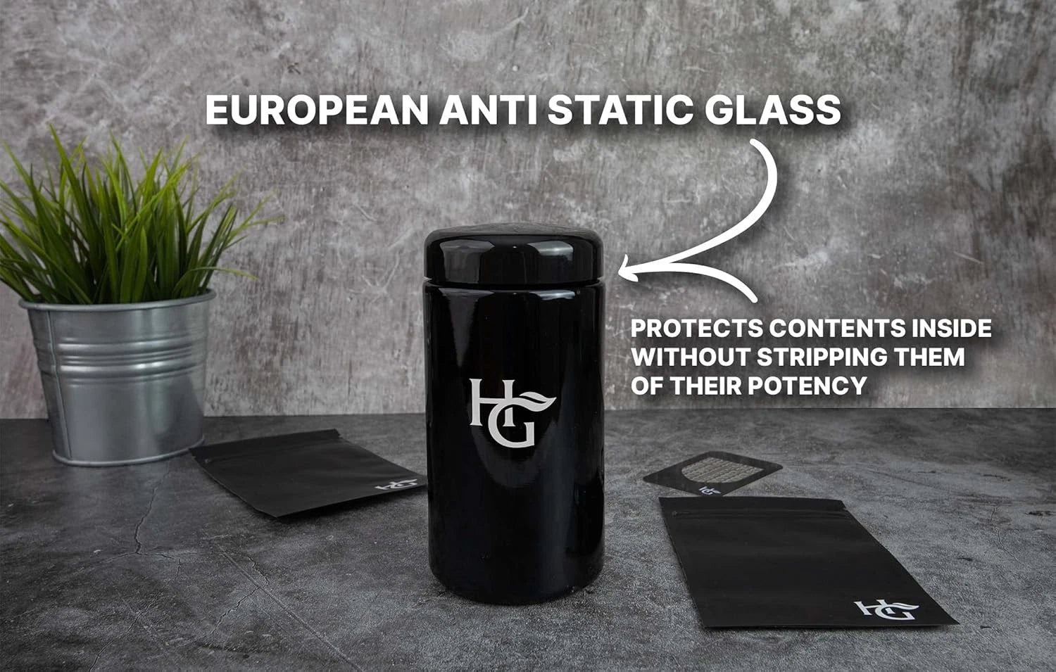 Set of 3 Stylish UV Protection Jars - Durable & Airtight for Long-Term Freshness | eBay