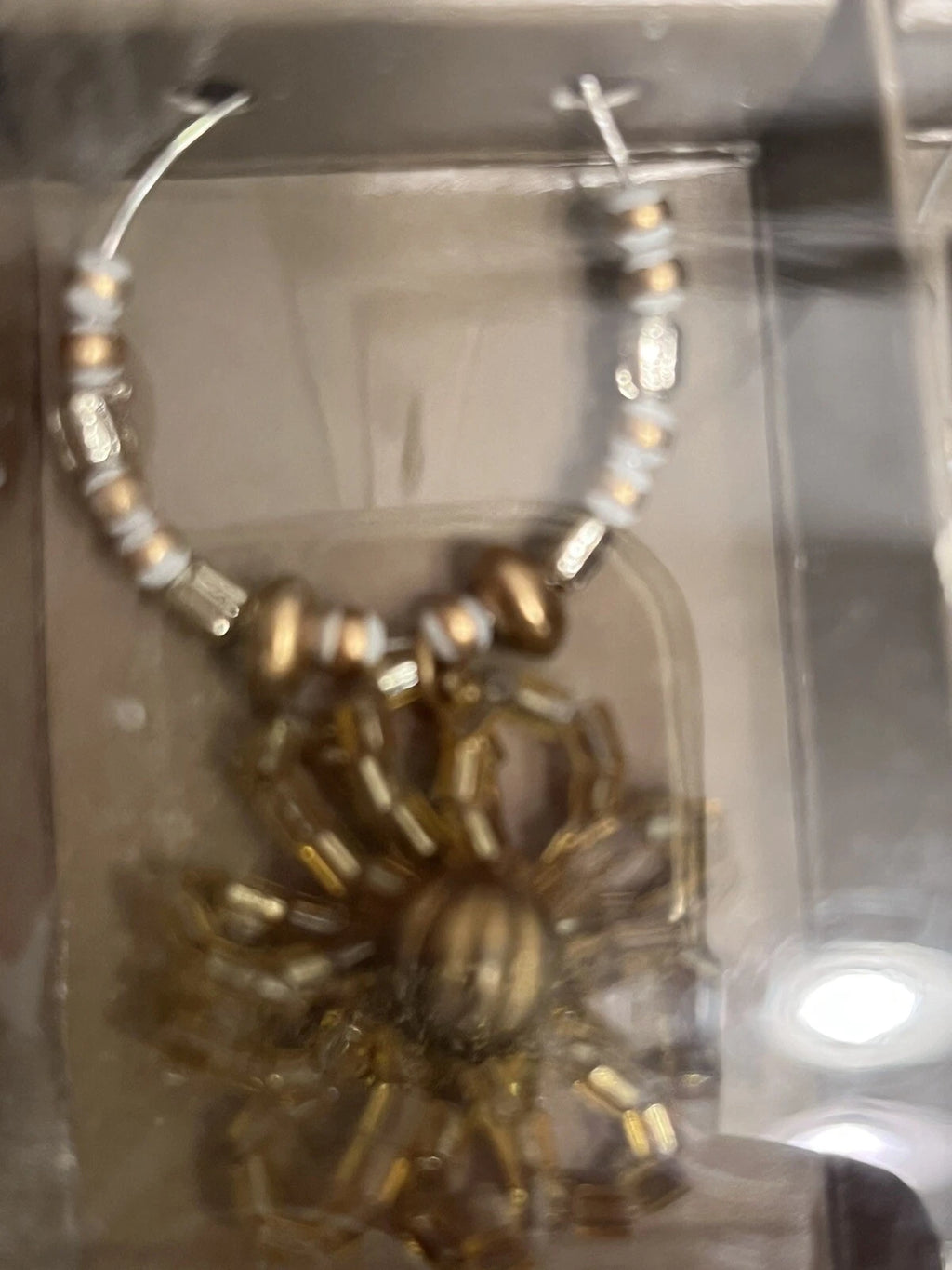 6 Boho Wine Glass Charms Pier 1 Beaded Flowers New in Pkg Set of 6 Bohemian Hip | eBay