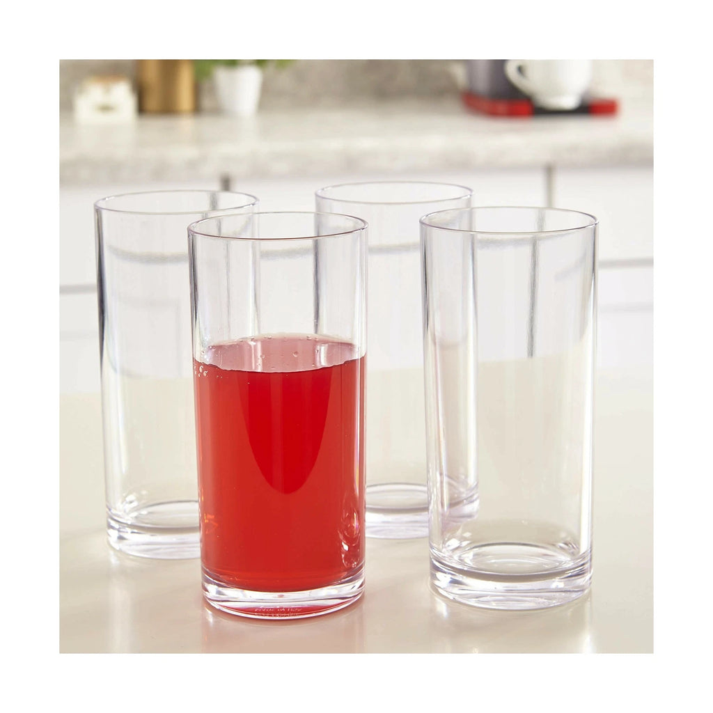 Set of 6 16-Oz Premium Quality Plastic Water Tumbler Crystal-Clear Drinking Cups | eBay