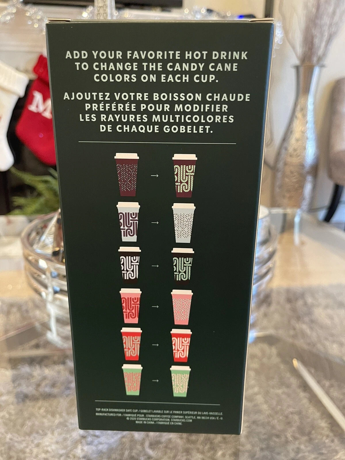 Starbucks Color Changing Hot Cups BOX OF 6 Holiday 2020 BRAND NEW | eBay