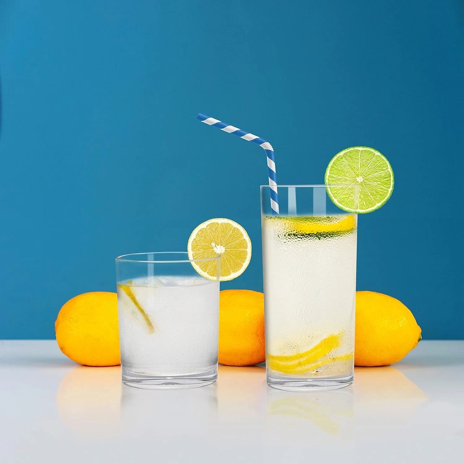 Set of 12 Reusable Shatterproof Drinking Glasses - BPA Free Acrylic Tumblers | eBay