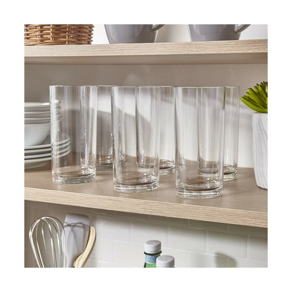 Set of 6 16-Oz Premium Quality Plastic Water Tumbler Crystal-Clear Drinking Cups | eBay