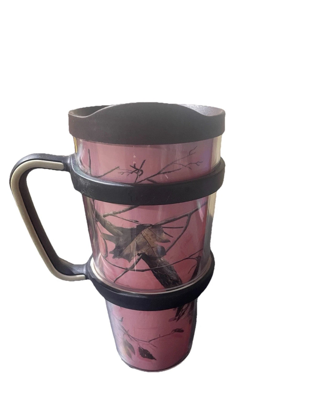 Tervis Tumbler Camo Real Tree 24 oz Insulated Cup Brown Lid And Handle | eBay